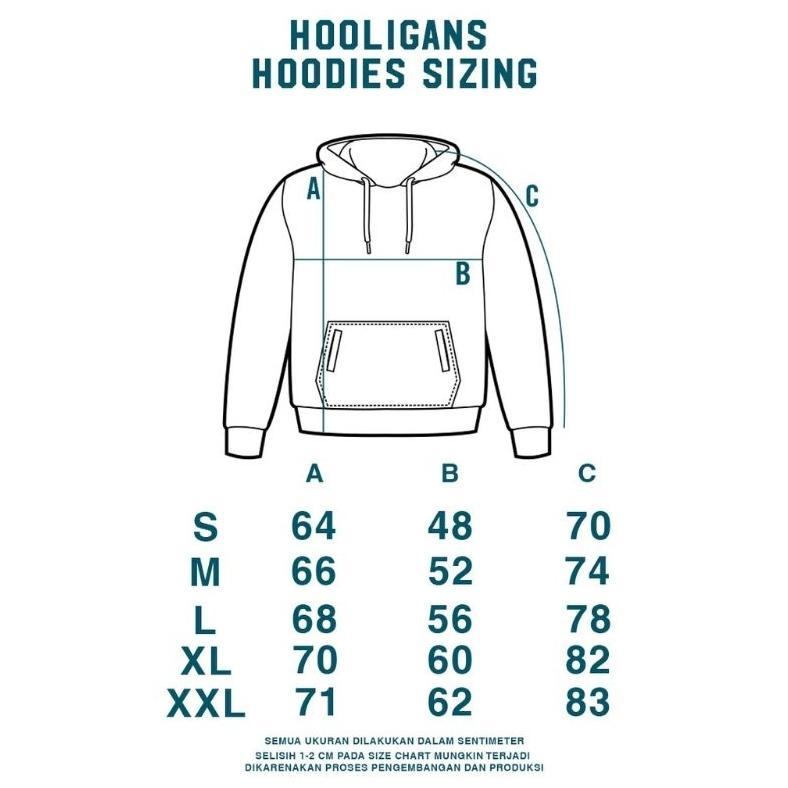 HOT SALE Hooligans Hoodie Bold Linea - Black | Original