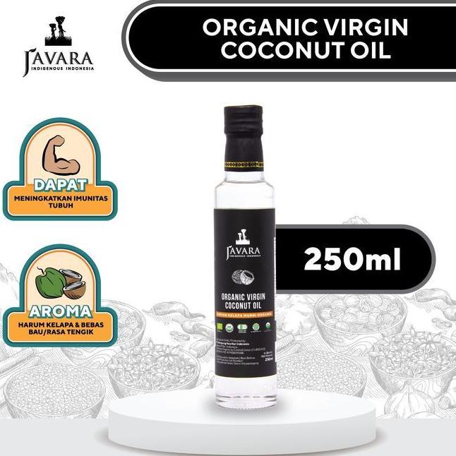 Javara Minyak Kelapa Murni Vco Organik 250Ml Organic Javara Virgin Coconut Oil Minyak Vco 250Ml