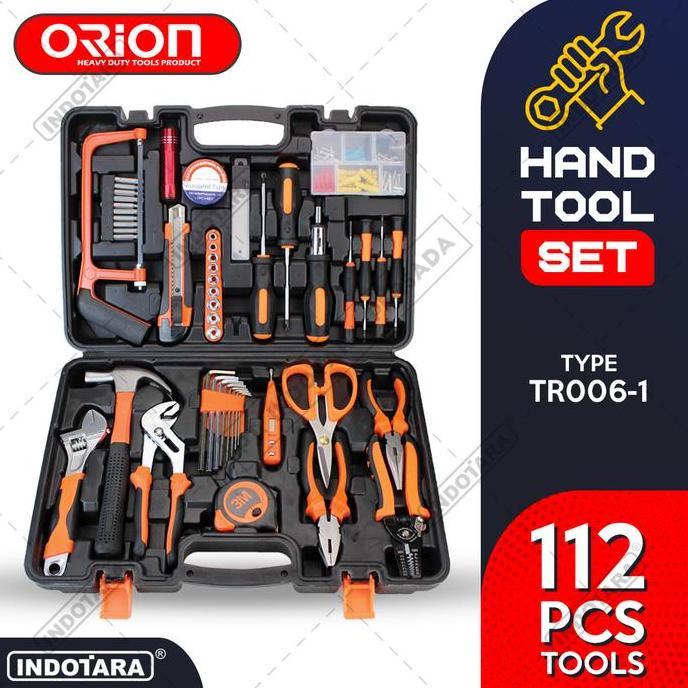 Hand Toolset / Tool Kit Set / Toolkit Toolbox Orion - TR006-1