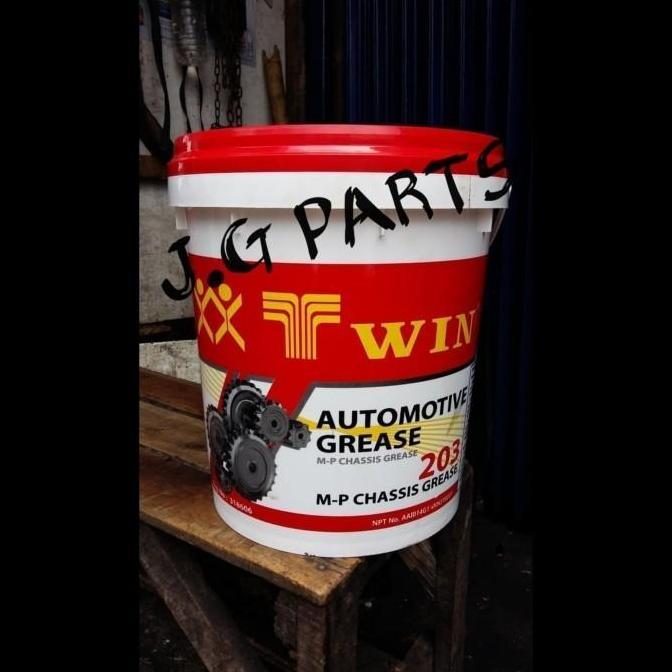 CHASSIS GREASE/STEMPET/PELUMAS/GEMUK - WIN/TWIN 15 KG/ 1 Pail Terlaris