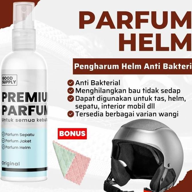Parf Helm Anti Bau Bri Helmet Parfe Pewangi Deodorant Ojek Penghilang Bau Kaki Penghar Sepatu Motor 