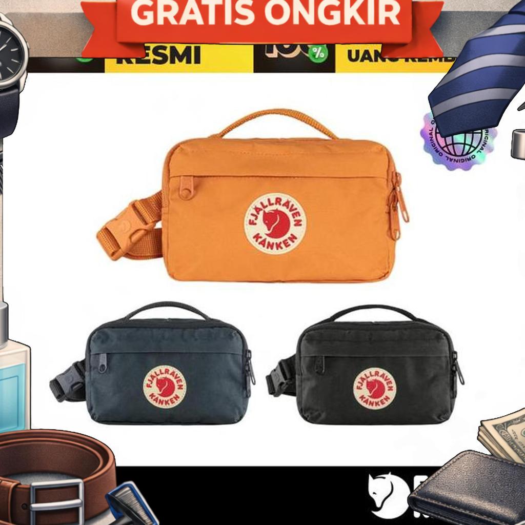 Fjallraven Original Kanken Hip Pack Tas Pinggang - Waist Bag
