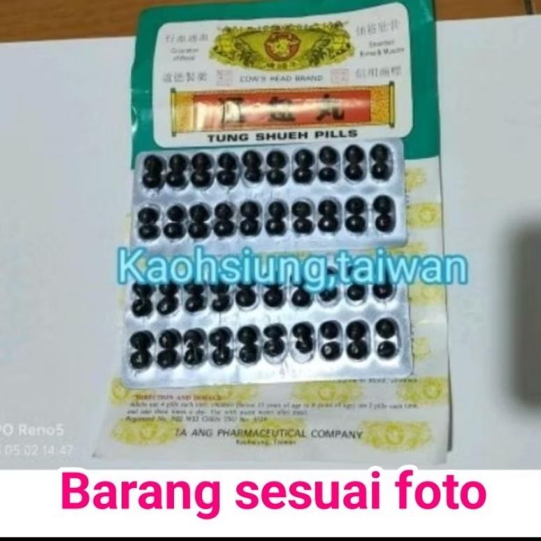 Tren Tung Shueh Pills Kepala Sapi Obat Rematik Melancarkan Darah
