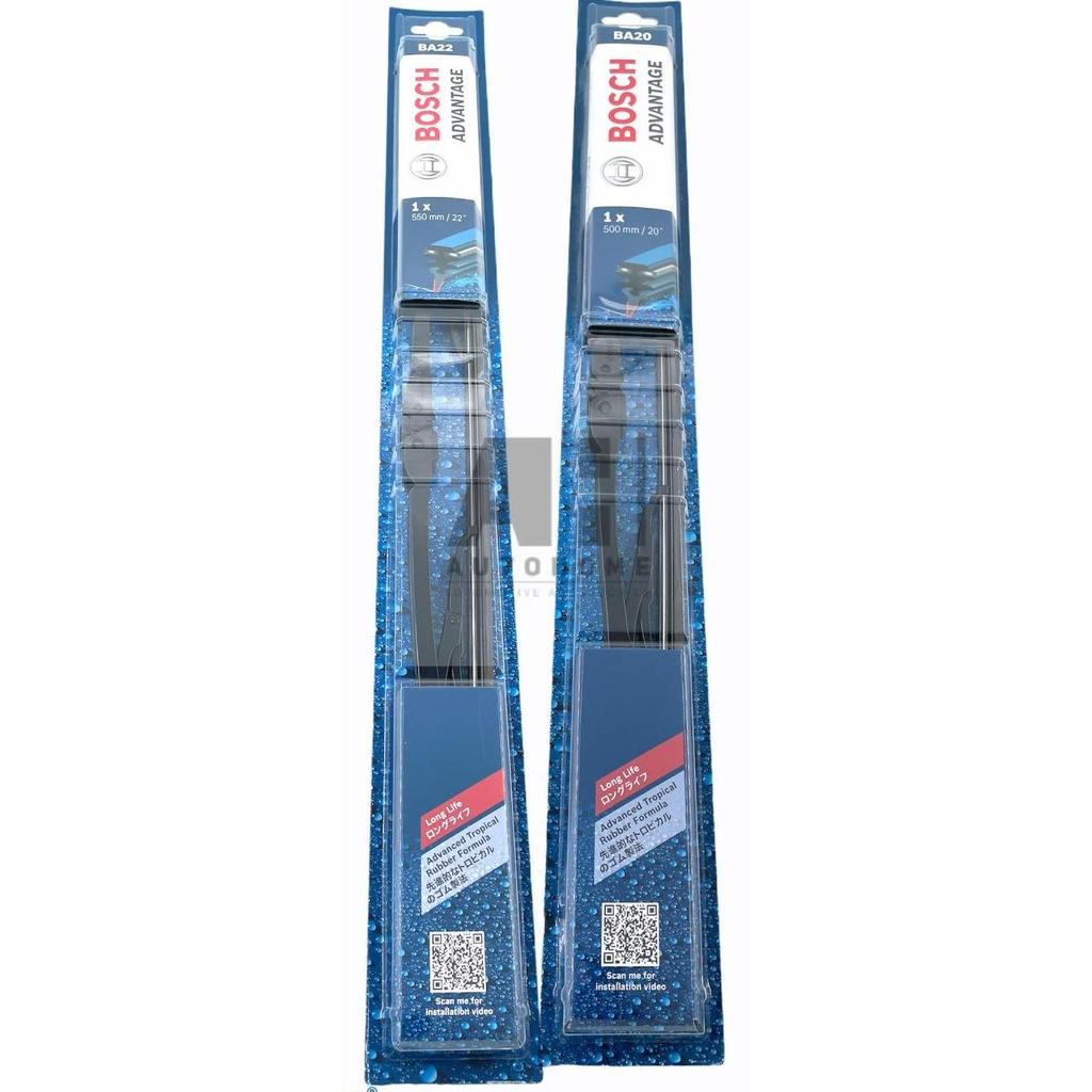 Wiper Toyota 86 - FT86 & Subaru BRZ - Bosch Advantage 22 20