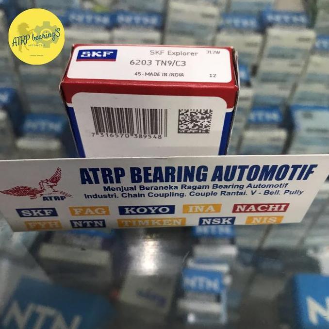 BALL BEARING 6203 TN9/C3 SKF