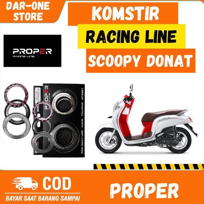 KOMSTIR PROPER RACING BALL RACE HONDA SCOOPY DONAT ORINAL PROPER
