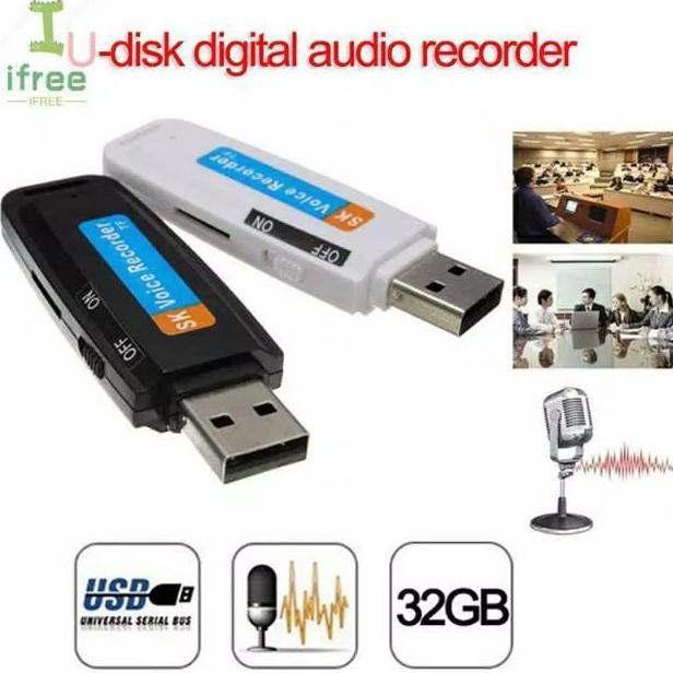 Bestone- Perekam suara spy digital perekam suara tersembunyi usb port