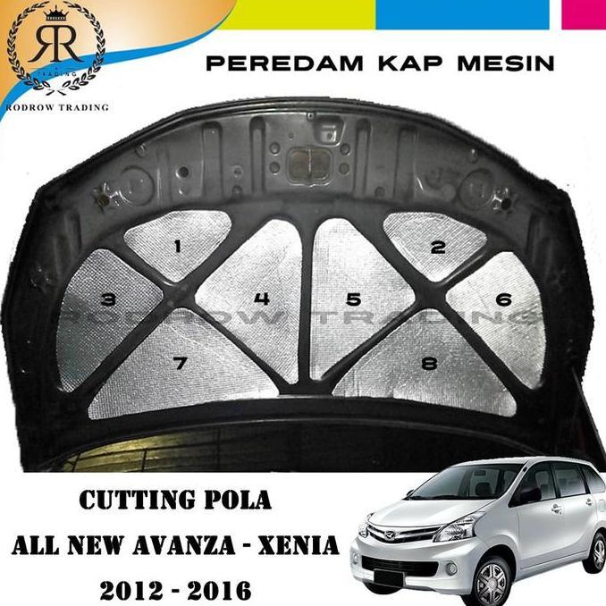 Promo Peredam Kap Mesin Mobil Avanza 2016 / Cutting Pola Mesin Mobil Avanza Diskon