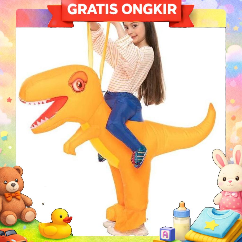 Kostum Baju Badut Kostom Dino Kostum Dinosaurus Dewasa Anak Bayi Inflatable Costume Baby Children Ki