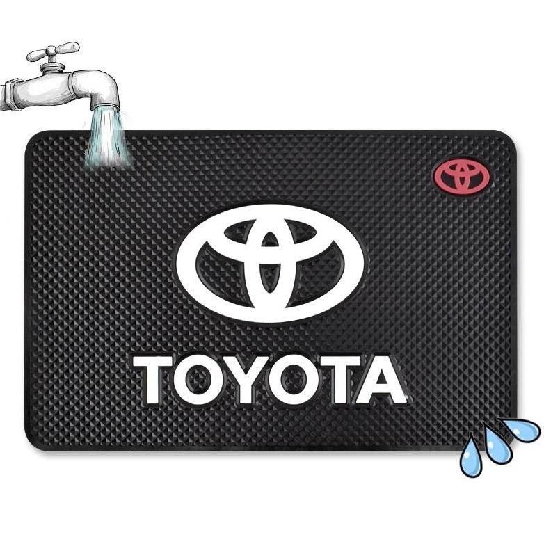Termurah Dashmat Anti Slip Sticky Pad Untuk Hp Gps Dashboard Mobil Logo Toyota Innova Avanza Fortune