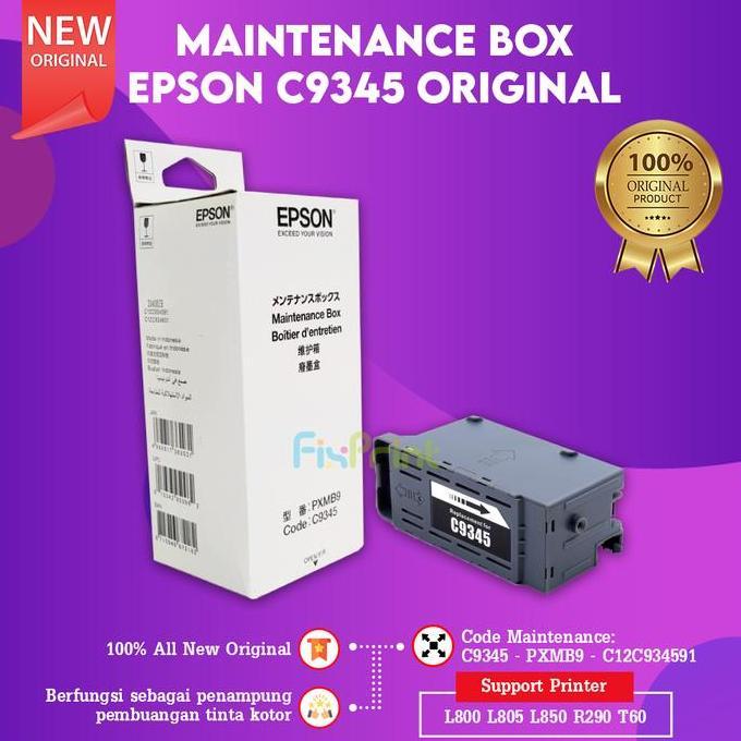 Epson C9345 Maintenance Box Printer Epson EcoTank L8050 L15150 L18050