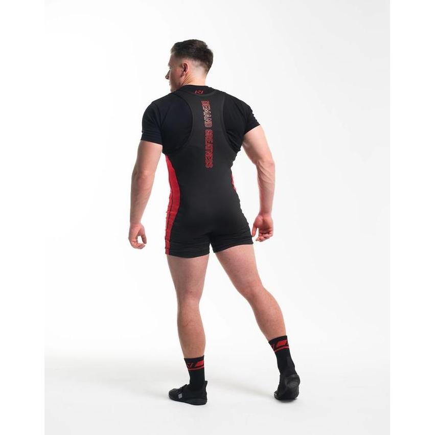 Murah A7 Luno Men'S Singlet Red Dawn Ipf Approved Powerlifting Raw Suit Mens