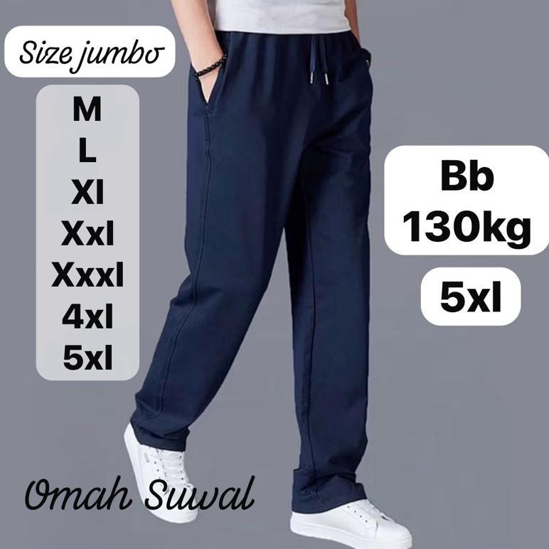 PREMIUM CELANA PANJANG PRIA JUMBO CELANA TRAINING PRIA SUPER JUMBO CELANA PANJANG LARI CELANA PANJAN