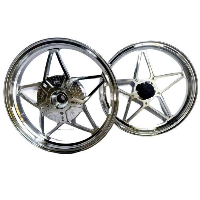 Cnc Velg Ring 14 , Racing Pelek For Honda Beat / Scoopy / Vario / Mio Sporty / Smile, Velg  Bintang 