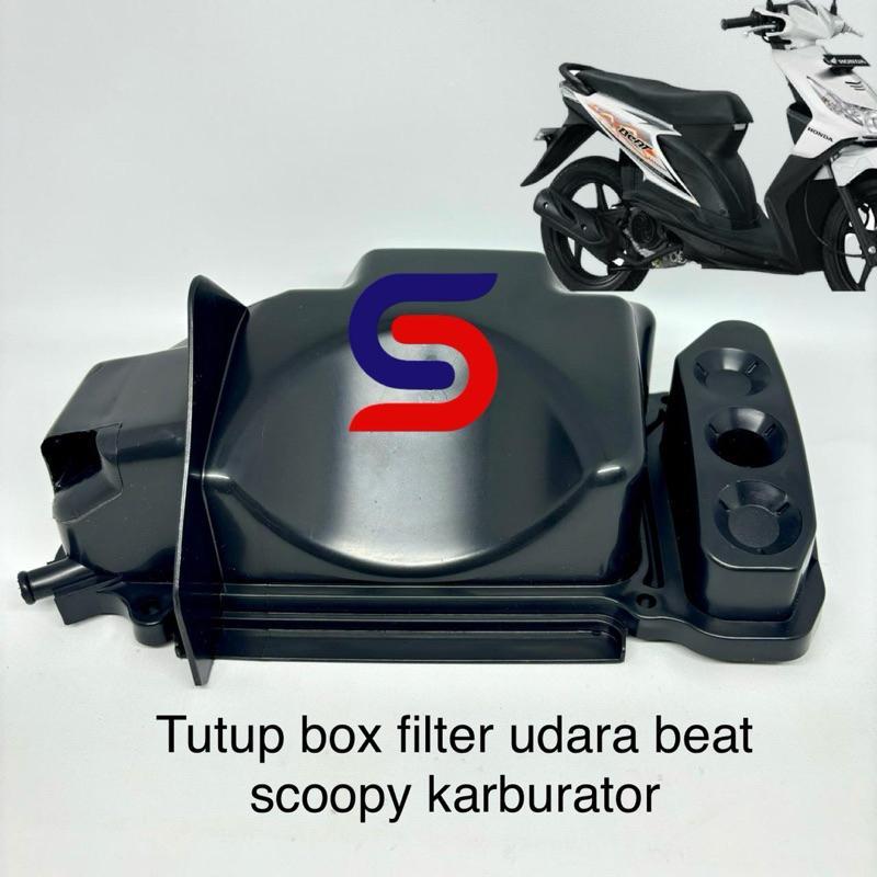 TUTUP FILTER BEAT KARBU SCOOPY KARBU TUTUP BOX FILTER UDARA BEAT SCOOPY KARBURATOR