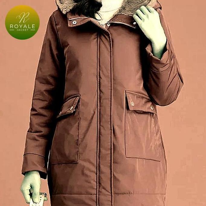 Jacket Bulu Wanita Jacket Winter tebal Jacket musim dingin berkualitas