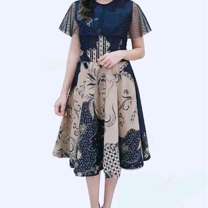 BEST SELLER / PREMIUM baju pesta mewah dress kondangan batik premium Kain Katun premium kemeja batik