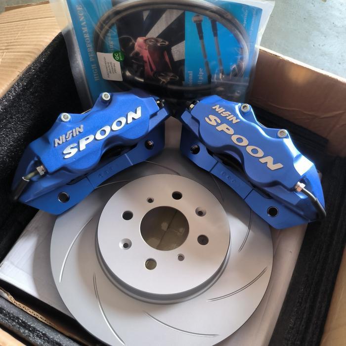 Bbk Spoon Caliper Jazz Ge8 Gk5 Brio Ferio Estilo Genio Big Brake Kit Original Dan Terpercaya