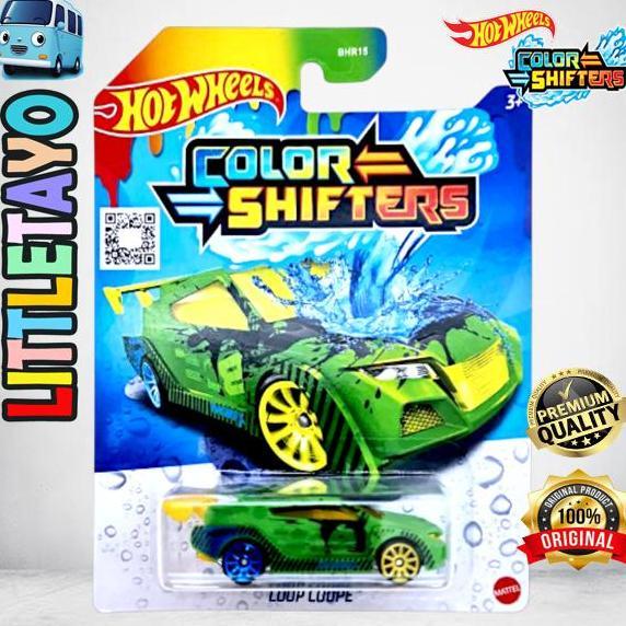 Hot Wheels Color Shifters Loop Coupe Diecast Mobil Berubah Warna
