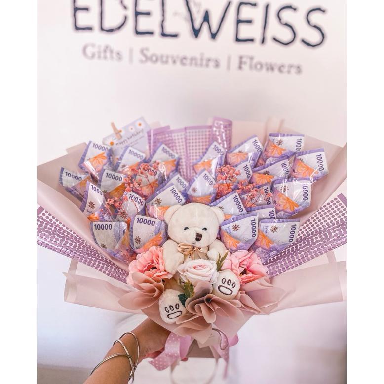 Promo Velantine!! MONEY BOUQUET/ MONEY BUKET/ BUKET UANG/ BUKET VALENTINE / CHOCO TEDDY BOUQUET / VA