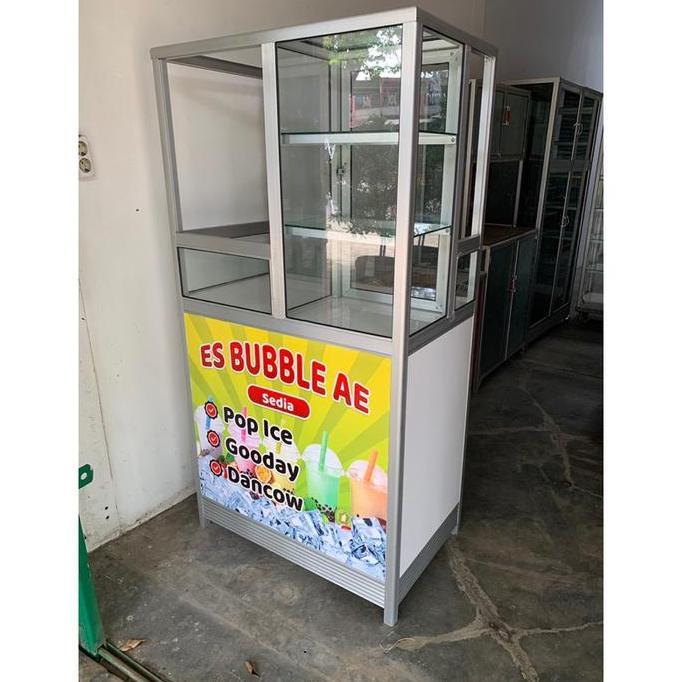 Terlaris Terlaris Booth / Etalase / Gerobak Buah Jus Minuman