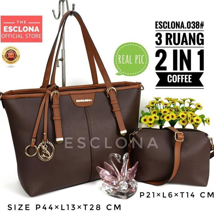 BEST SELLER / PREMIUM Tas Wanita Import Batam Laptop Tote Bag Shoulder Bag Tas Selempang Bahu Cewek 