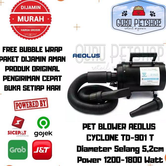 Terlaris Pet Blower / Pet Dryer Aeolus Cyclone / Aeolus Td-901T / Td 901T