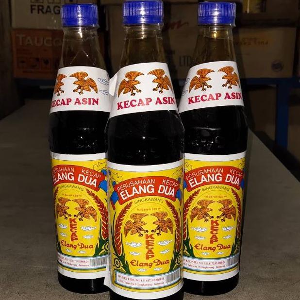 Kecap Asin Cap elang dua / kecap asin Singkawang / kecap cap elang dua kemasan terbaru