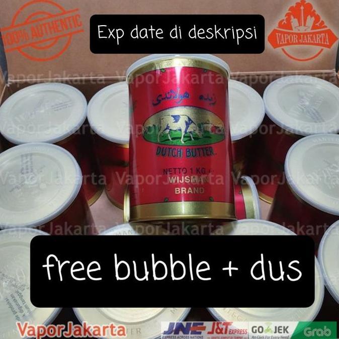 Milkking- Wisjman Butter 1 Kg | Mentega Wisman 1Kg | Wisman 1Kg Susu Baking