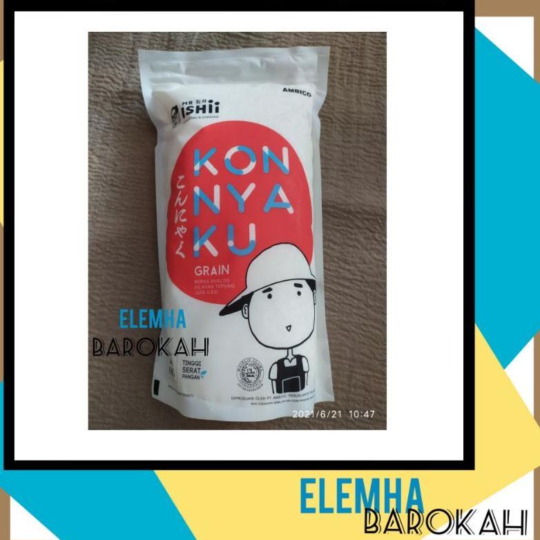 [AMBICO] - Beras Shirataki 1kg Konnyaku Rice Mr Ishii