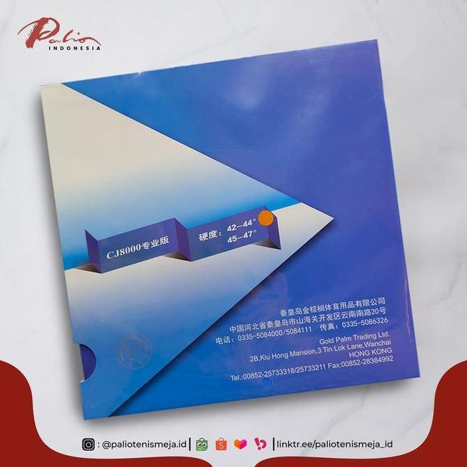 Karet Tenis Meja Palio Cj8000 Pro Original