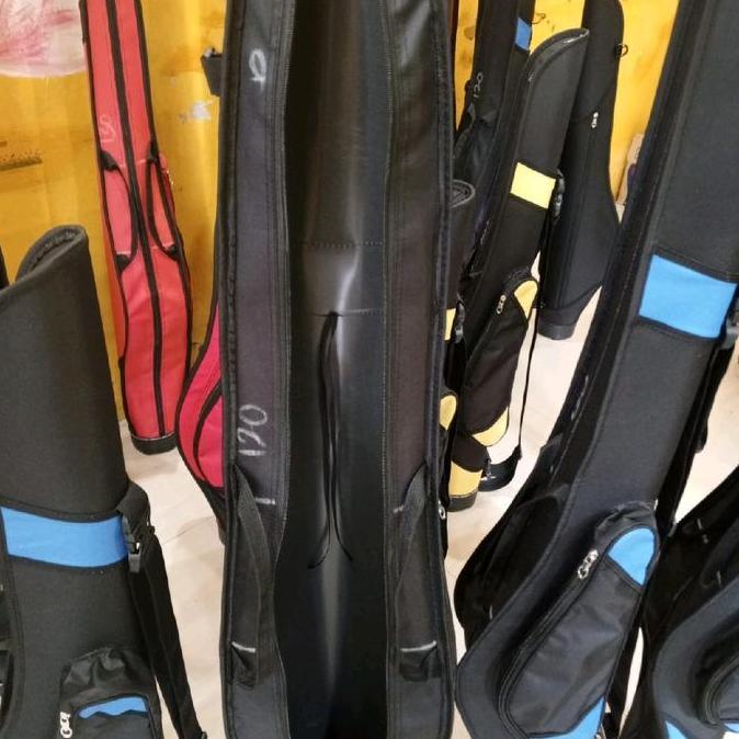 Fhistik- Tas Joran Pancing Hard Case 80_150 Cm ( Fiber +Mangkuk)Anti Lepek Ga Gampang Patah Joran Ta