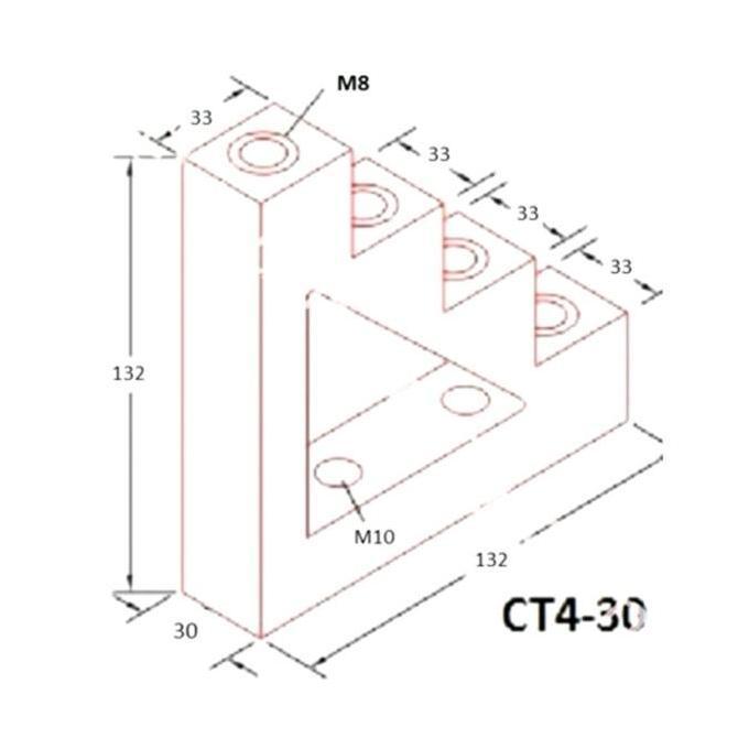 Codchat,Admin- Step Isolator Busbar Support Ewig Ct4-30.