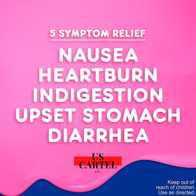 Cod,Bisa- Pepto Bismol Ultra Nausea Heartburn Indigestion Diarrhea 24 Caplets