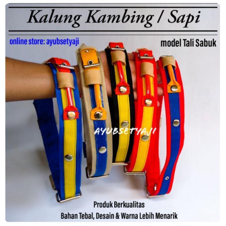 Kalung Sapi Kambing Aksesoris Tali Lonceng Kuningan Krincingan Klintingan Kerbau Kuda Kalung Sabuk A