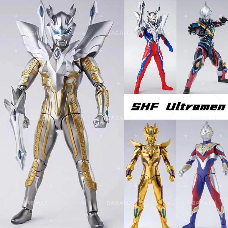 READY GAGALU Action Figurines Ultraman Trigger Ultraman Geed Galaxy Rising Ultraman / Ultraman Blaza