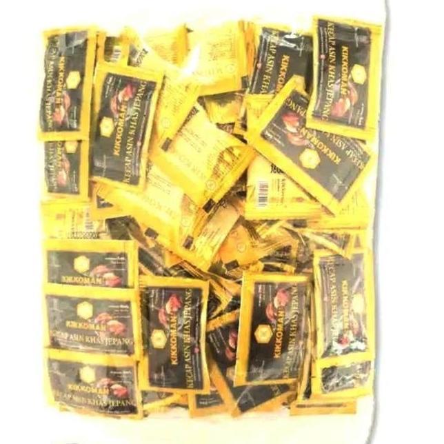 Kikkoman Kecap Asin Khas Jepang Halal Sachet Kecap Asin 5Ml 100Pcs