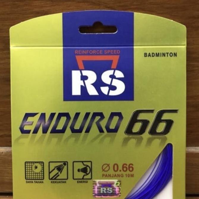 Mintonoi- Senar Raket Badminton Rs Enduro 66 Original