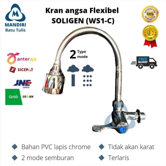 Serbaledeng- Kran Angsa Flexible - Kran Cuci Piring - Kran Leher Angsa - Kran Air