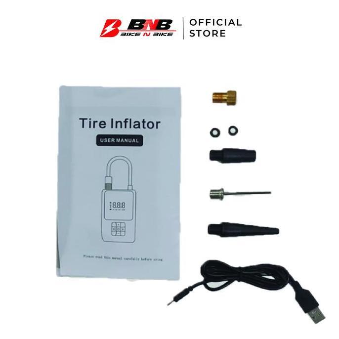 Promo Bnb ( Bike N Bike ) - Pompa Angin Elektrik Mengisi Udara Ban Mobil, Motor, Sepeda Dan Bola