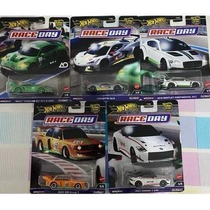 Hot Wheels Premium Race Day 2024 Car Culture Rexy Porsche 911 935 GT3 Corvette C8 R 2023 Nissan Z BM