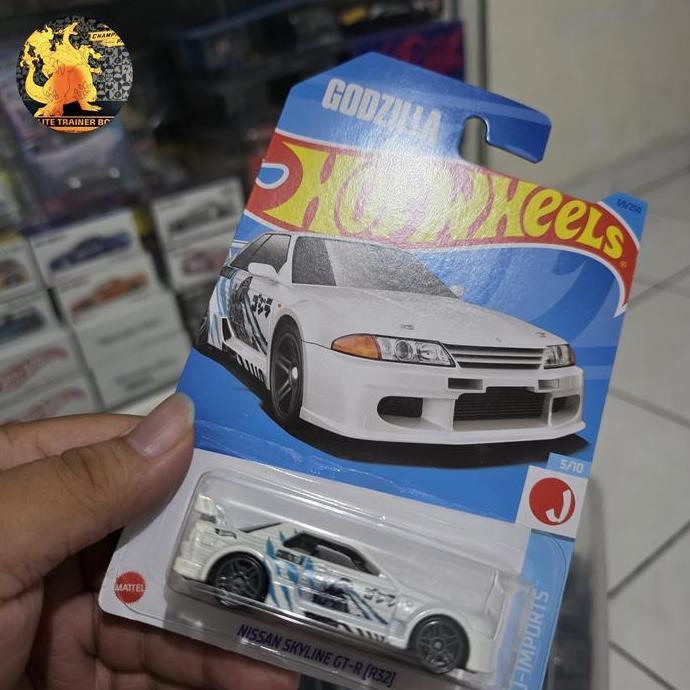 Hotwheels Nissan R32 Godzilla Putih