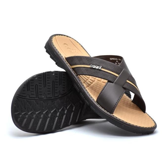 Carvil Sandal Pria ESPRESSO-03M