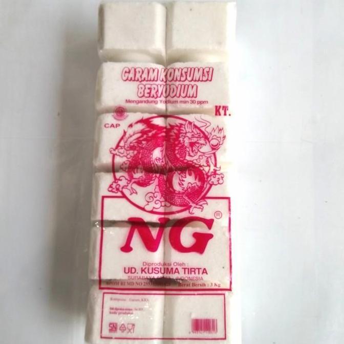 Bestone- Garam bata cap naga 3000gr/pack (Isi 12 pcs)