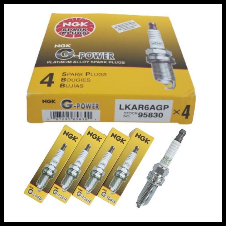 TERMURAH BUSI NGK G POWER PLATINUM LKAR6AGP GRAND NEW AVZ CALYA LIVINA 