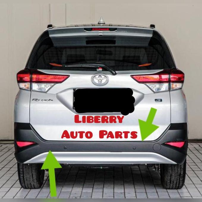 BUMPER Bemper Belakang All New TOYOTA Rush TERIOS Original 2018-2019