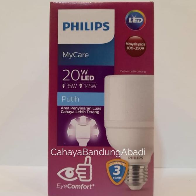 Bestone- Lampu Philips LED Bright 20 Watt Putih Kuning