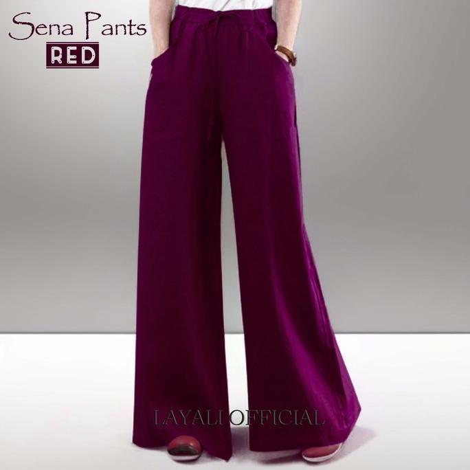 Layali - Celana Kulot Wanita Sena Linen by Layali