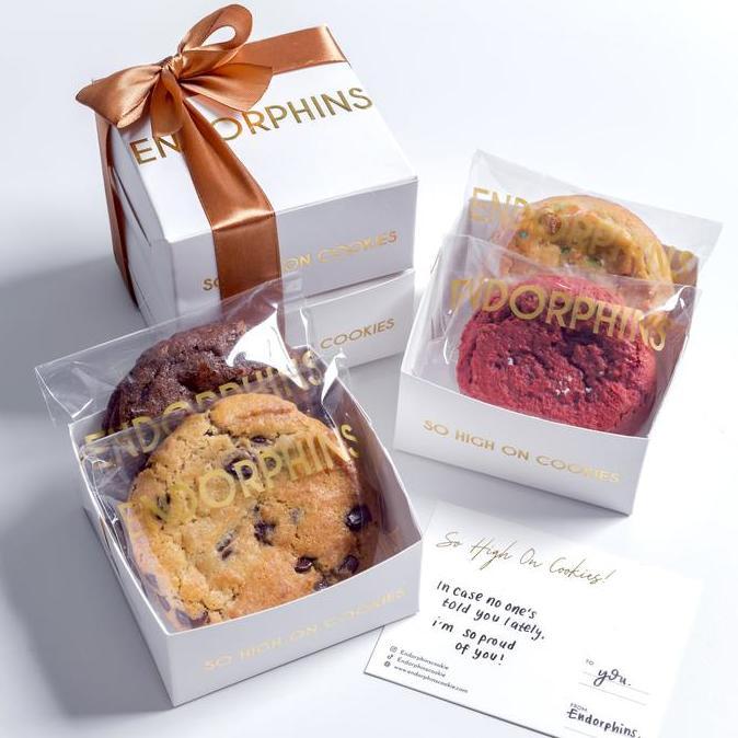 Endorphins' Hampers Package - Box of 4 Cookies