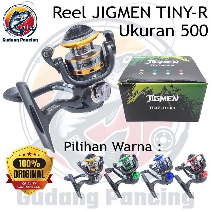 Bst Ready Jigmen Reel Mini Tiny-R Ukuran 500 Kerekan Atau Gulungan Pancing Ukuran Kecil Ultra Light 